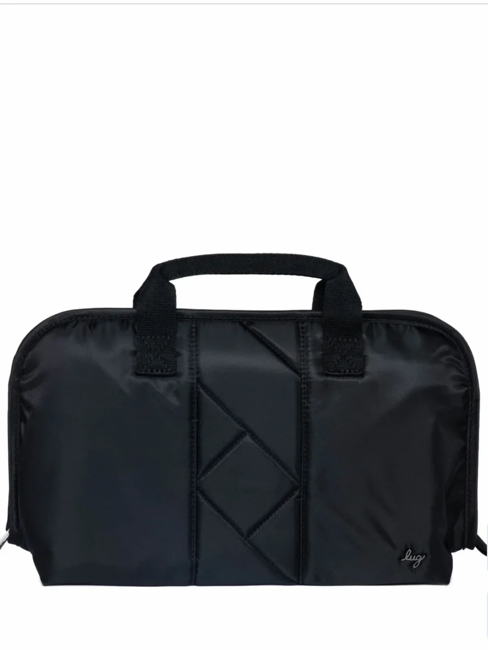 NWT Lug Flash SE Cosmetic Case with Tote Handles in Black